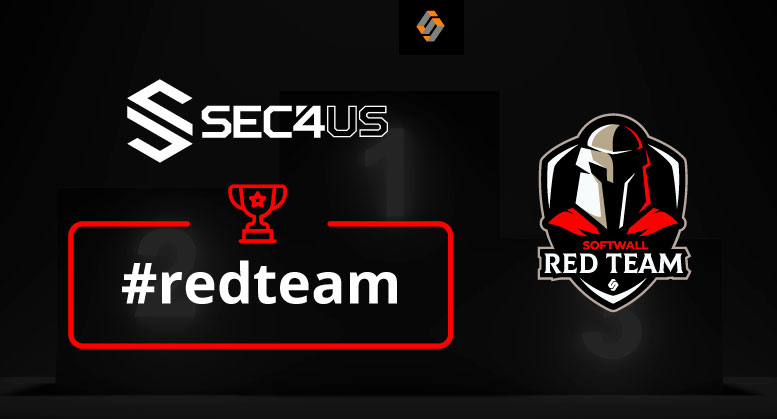 Red Team da Softwall vencedor do CTF da SEC4US - Softwall