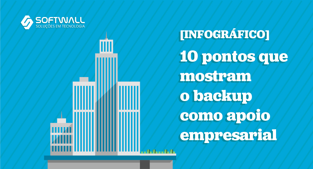 [Infográfico] 10 pontos que mostram o backup como apoio empresarial